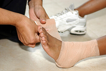 Ankle Sprains Treatment in the Port St Lucie, FL 34952, Stuart, FL 34994 and Hollywood, FL, 33021 areas