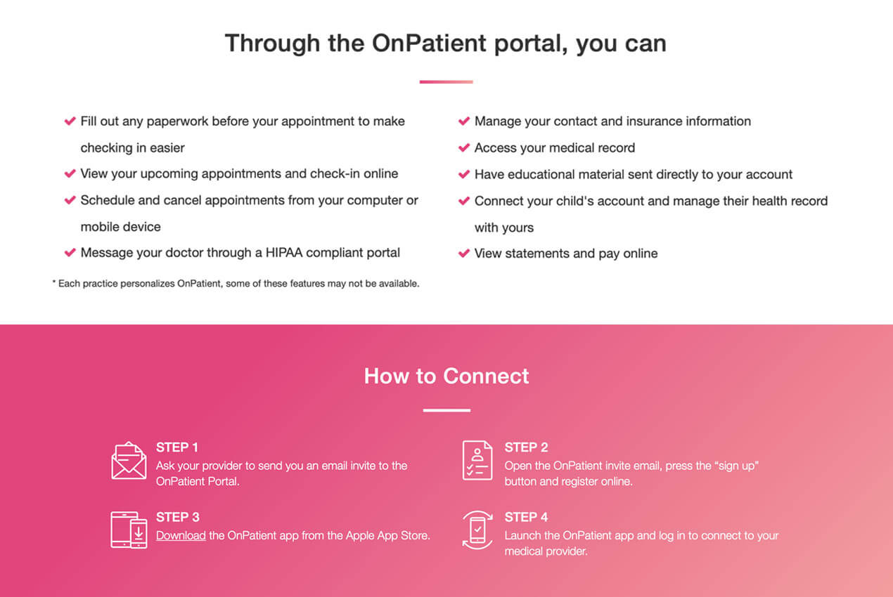 OnPatinet Portal